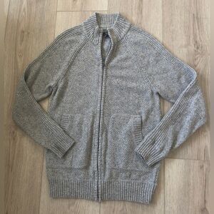 Marc Anthony Zip Up Sweater in Gray